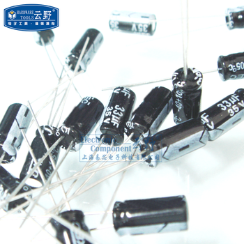 Gaoke meixin motherboard electrolytic capacitor 5x11mm straight plug 5*11mm 33uf 35v 10 pcs