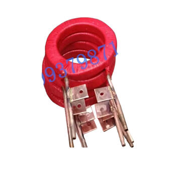 The inner diameter of the water-cooled reactor coil of the intermediate frequency furnace is 19014*1.5 copper tube with 3 layers inside and outside, 3 layers up and down, a total of 9 turns