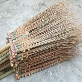 Thickened broom, road sweep, bamboo sweep, kwai street factory broom, cleaning broom, ordinary style