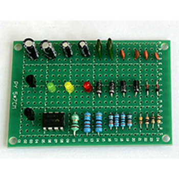 Novice primary identification welding practice component package kit direct plug training board electronic beginners components + tin plate