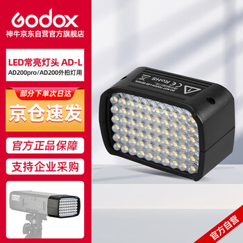 Godox ad/200pro/ad200 outdoor high-speed flash led always on lamp head ad-l