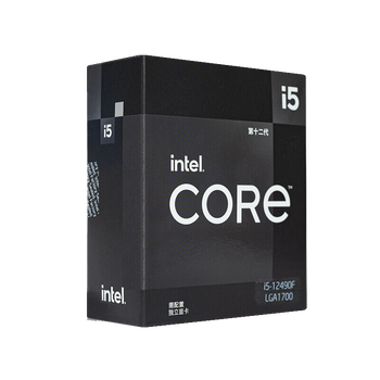 90% new intel i5-12490f 12th generation core processor 6 cores 12 threads single core turbo frequency up to 4.6ghz 20m l3 cache desktop cpu