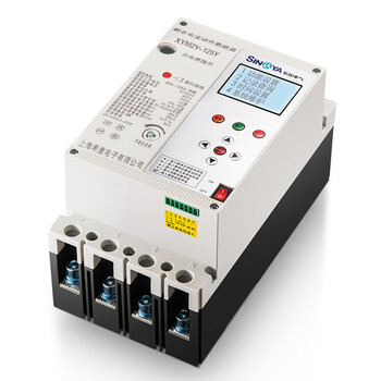 Three-phase 380 leakage protection switch automatic reclosing phase loss zero residual current action circuit breaker 125a 3p+n