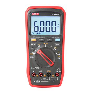 Uni-t true effective value digital multimeter ut15bmax high-precision digital display intelligent professional maintenance electrician multimeter ut15 bmax (true effective value)