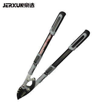 Jerxun telescopic thick branch shears pruning shears branch garden scissors fruit tree pruning labor-saving high branch high altitude pruning scissors tool