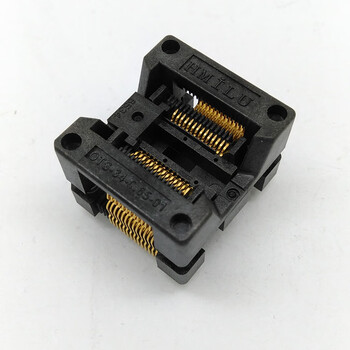 Tssop28 to dip28 conversion socket ad9762 tssop28 burning socket stm8s103 sso without board