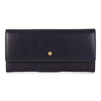 Aibu aibu women's sculpture continental wallet night sky black