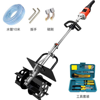 Kairui cement mixer household concrete small electric mixer multi-functional concrete mixing mortar mixing tool 9800w (intelligent 9-speed speed adjustment)