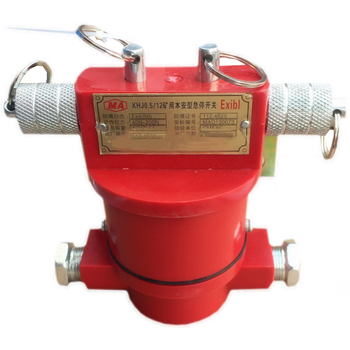 Intrinsically safe emergency stop locking switch for coal mines khj12/0.5 belt conveyor 24v eight protection emergency stop switches locking switch 38v