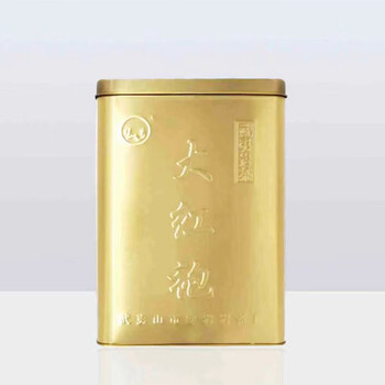 Green rock aged dahongpao gold can wuyi rock tea strong flavor oolong tea canned loose tea 1 can 1000g