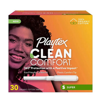 Playtex american tampon silky series 520 gift organic cotton environmentally friendly version 30 long tubes daliuli s