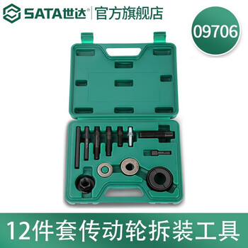 Sata tools 12-piece set of transmission wheel disassembly and assembly tools 09706 09706