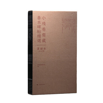 Selected inscriptions and inscriptions from the rare books in the zhai zhai collection of small fragments, seal and official scrolls