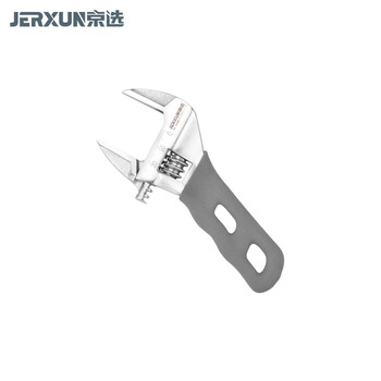 Jerxun adjustable wrench mini short handle large opening multi-functional adjustable wrench multi-purpose live mouth bathroom pipe wrench adjustable wrench