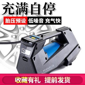 Michelin air pump taxi pump car air pump double cylinder car air pump double cylinder car tire air pump 12310 pro+ preset tire pressure full auto-stop