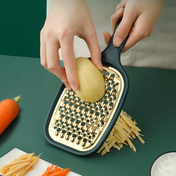 Zhuju multifunctional vegetable cutting tool shredder grater kitchen stainless steel grater handheld potato shred grater grater 1