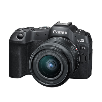 99% new canon eos r8 full-frame mirrorless digital camera rf24-50 lens set (approx. 24.2 million pixels/small and lightweight)