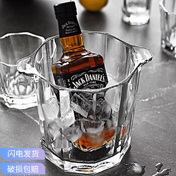 Lorna europe's original imported pasha pachi crystal glass ice bucket red wine champagne ice bucket ice cube bar ice bucket pasha's original imported ice bucket (ice clip included)