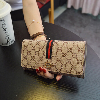 Golozd bag women's 2025 wallet women's long large capacity handbag mobile phone wallet clutch bag multifunctional apricot