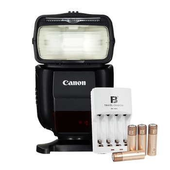 Canon (canon) eos original flash, fill light, canon 430ex iii-rt flash + four batteries and one charge set