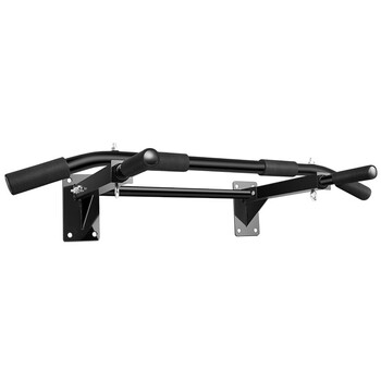 Gumi bear punched horizontal bar home indoor wall pull-up device parallel bar fitness equipment home high and low bar multi-functional door frame horizontal bar children's hanging stretching equipment 01 04 thickened black a + cross bar