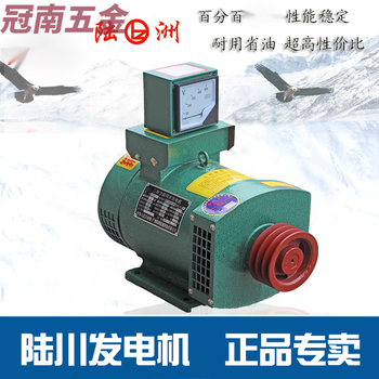 Baomu authentic luchuan luzhou all-copper small diesel generator motor 3-24kw three-phase power ball with brush single-phase 220v 3kw