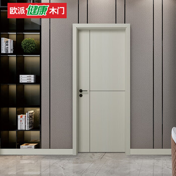 Oppein wooden door paintless composite door opma-3102z moonlight silver