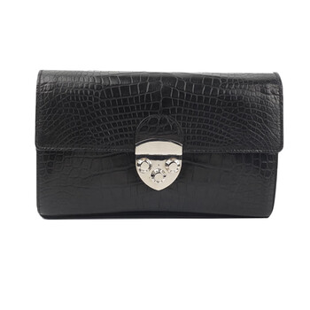 Second-hand 95 new stefano ricci stephen crocodile leather briefcase clutch 26*16*8 b5060