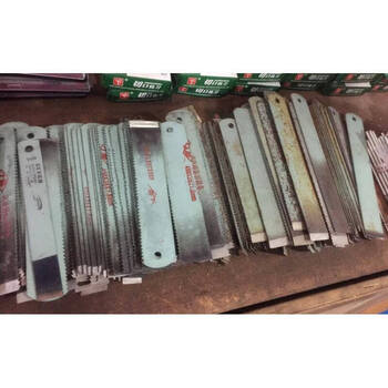 Front steel saw blade, high speed steel saw blade, old saw blade