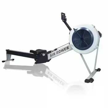Airrower wind resistance rowing machine gym commercial air rower home exercise simulation pad white