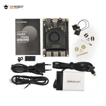 Dfrobot lattepanda latte panda alpha cpu win10 development board microcontroller robot main control board alpha 864s (8g64g)