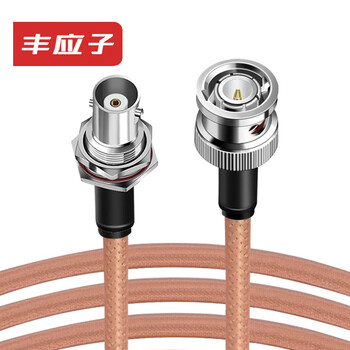 Fengyingzi bnc male to bnc female connecting cable rg316 rf adapter cable 50 ohm q9 adapter cable extension cable 10 meters bnc/bnc-jk