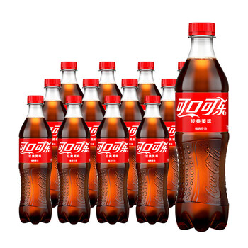 Coca-cola carbonated soda drink coke 500ml*12 bottles