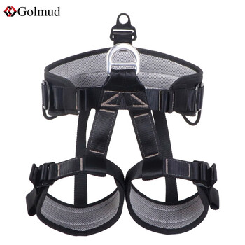 Gorm rock climbing downhill safety belt high-altitude work equipment half-length mountaineering safety belt gm8129