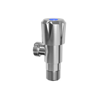 Xiku triangle valve water stop valve 304 stainless steel hot and cold water valve octagonal valve 4-point triangle valve stop valve universal large flow water valve switch valve eight-character valve national standard four-point cold water angle valve