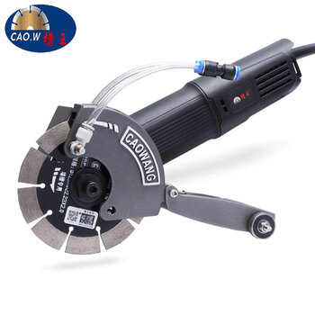 Groove king grooving machine dust-free concrete hydropower grooving machine single-chip small wall cutting machine de1125 standard configuration