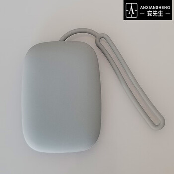 Mr. an square silicone key bag japanese and korean candy color key storage bag creative bus card bag id meal card holder gray square key bag