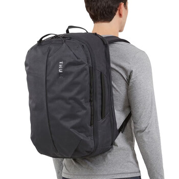 Thule aion 40 liters urban commuting large capacity outdoor travel backpack multifunctional layered storage bag 40 liters black
