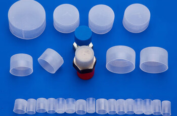 Ruilima plastic thread protective sleeve steel bar cap screw cap pipe sleeve pe cap dust cover thread cap plastic pipe cover m8.0