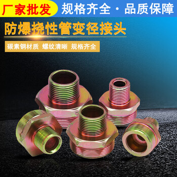 Shantou lincun customized applicable explosion-proof flexible hose reducer connector instrument motor m20m14m24m30m3 6-point dn20 hose connector variable m20*1.5
