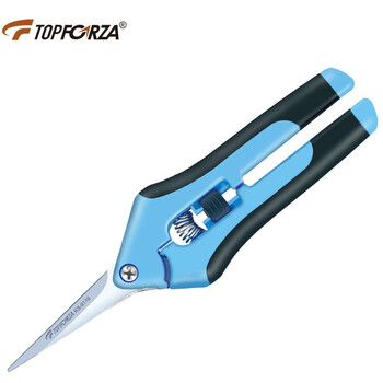 Topforza scissors, gardening scissors, flower branch scissors, multi-purpose, multi-purpose, stainless steel, household sharp scissors ks-0110 6.5 inches