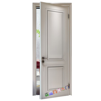 Pick up cat bedroom door wooden door room door solid wood door flat opening entrance door indoor simple household white oak door price within the scale is not