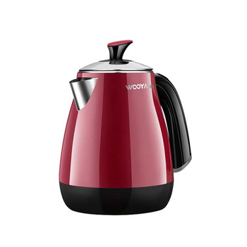 Volya electric kettle kettle 304 stainless steel liner anti-scalding household 1.7l high power red 1500w red 1.7l