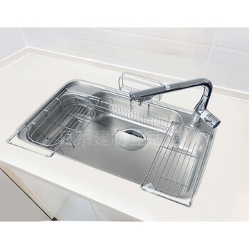Lixil lixil a9n 3d embossed kitchen sink large single-slot stainless steel sink 6101 faucet