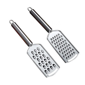 Yong huan cabbage stuffing artifact 304 stainless steel grater multifunctional household vegetable cutter kitchen thick thin thin thick thick large hole + medium hole two-piece set