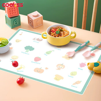 Cookss baby disposable placemats for children and infants portable waterproof dirty tablecloths for eating out and no-wash 10 pieces