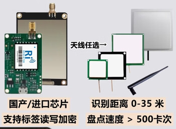 Lwxf uhf reader writer impinjie 20m kit