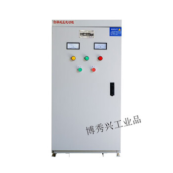 Motor auto-decompression self-coupling step-down start cabinet 22kw55kw75kw260k transformer online soft start cabinet 22kw self-coupling step-down start cabinet (