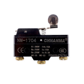 Micro switch nm-1704 micro travel limit roller button touch contact tm1704 z-15gw22-b