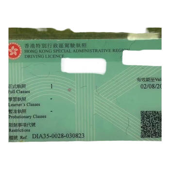 Hong kong driving license international driving license hong kong driving license 1